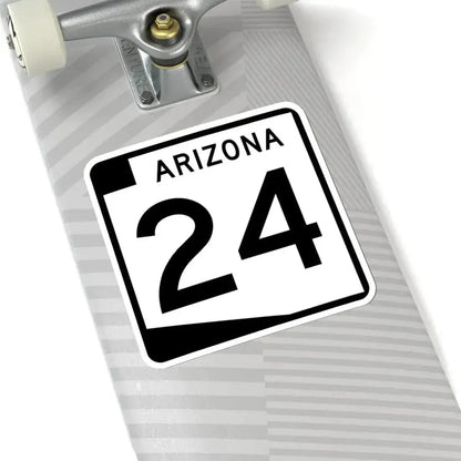 Arizona 24 (Arizona) (Road Sign) STICKER Vinyl Kiss-Cut Decal - The Sticker Space