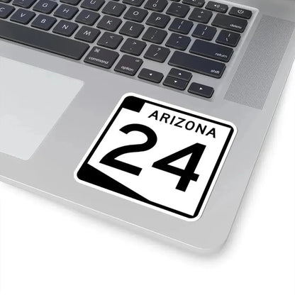 Arizona 24 (Arizona) (Road Sign) STICKER Vinyl Kiss-Cut Decal - The Sticker Space