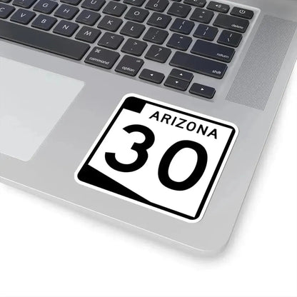 Arizona 30 (Arizona) (Road Sign) STICKER Vinyl Kiss-Cut Decal - The Sticker Space