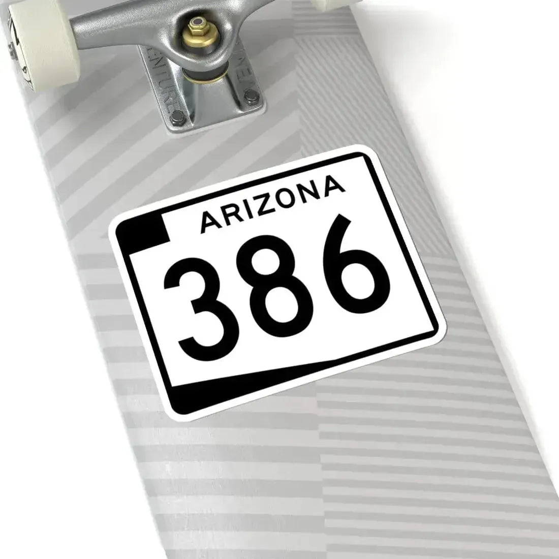 Arizona 386 (Arizona) (Road Sign) STICKER Vinyl Kiss-Cut Decal - The Sticker Space
