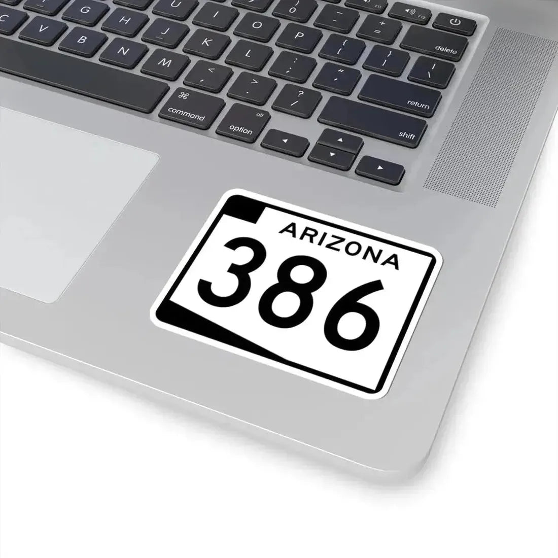 Arizona 386 (Arizona) (Road Sign) STICKER Vinyl Kiss-Cut Decal - The Sticker Space