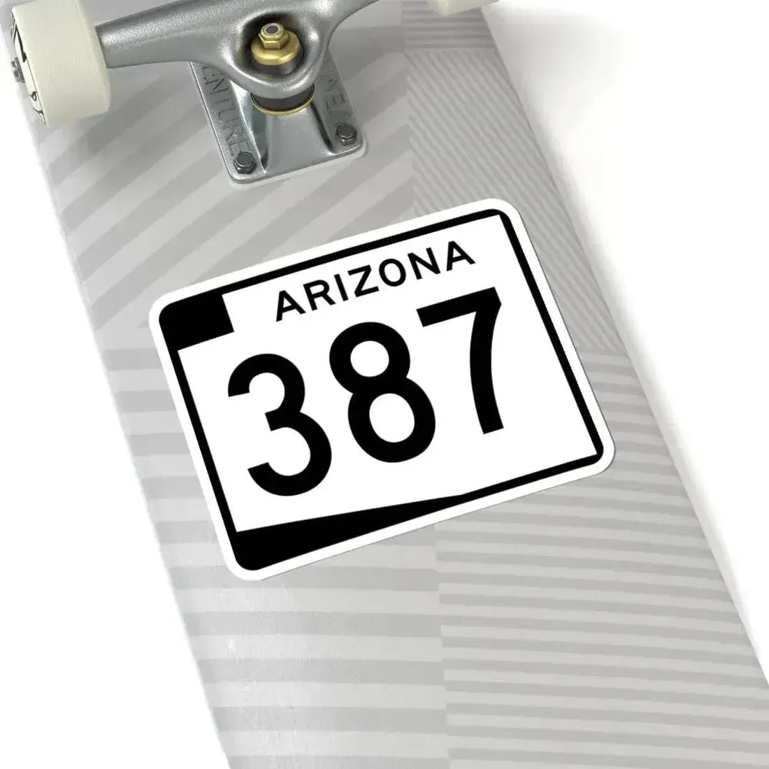 Arizona 387 (Arizona) (Road Sign) STICKER Vinyl Kiss-Cut Decal - The Sticker Space