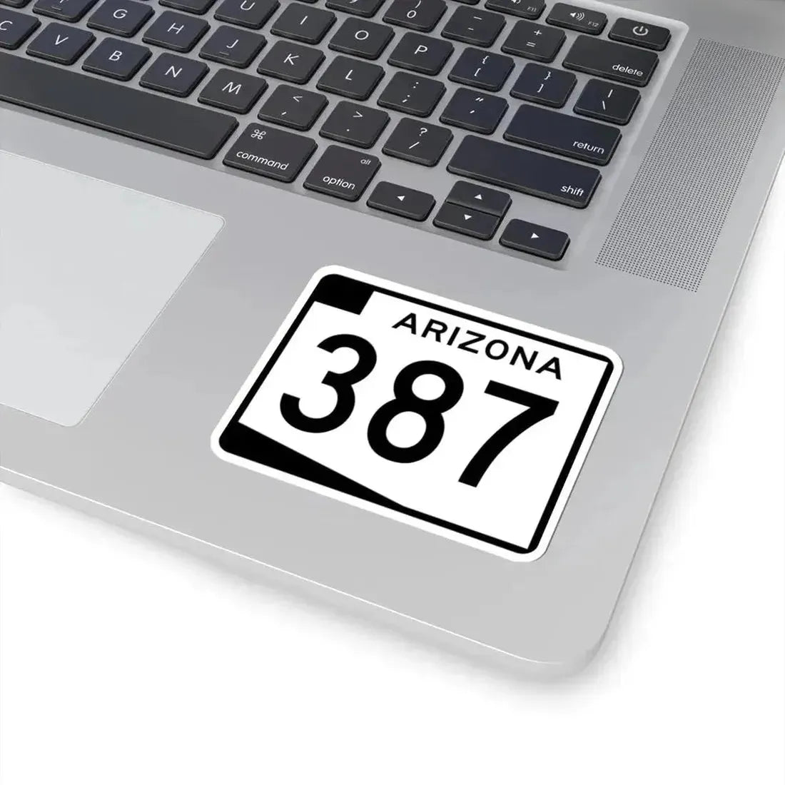 Arizona 387 (Arizona) (Road Sign) STICKER Vinyl Kiss-Cut Decal - The Sticker Space