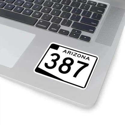 Arizona 387 (Arizona) (Road Sign) STICKER Vinyl Kiss-Cut Decal - The Sticker Space