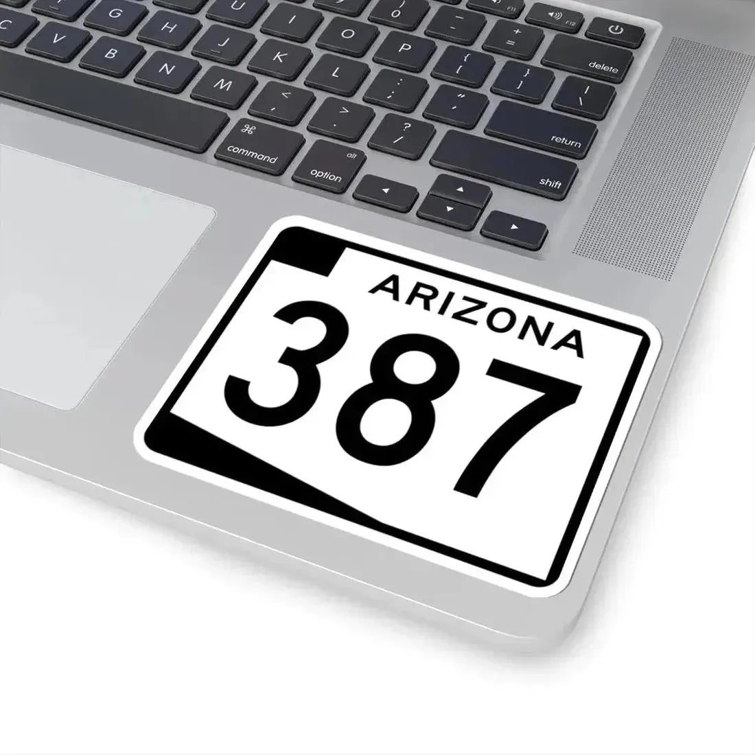 Arizona 387 (Arizona) (Road Sign) STICKER Vinyl Kiss-Cut Decal - The Sticker Space
