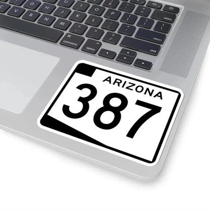Arizona 387 (Arizona) (Road Sign) STICKER Vinyl Kiss-Cut Decal - The Sticker Space