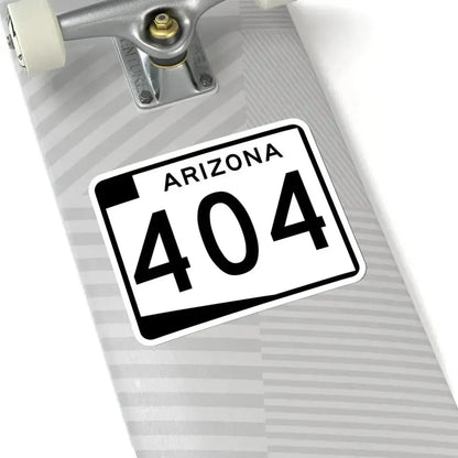 Arizona 404 (Arizona) (Road Sign) STICKER Vinyl Kiss-Cut Decal - The Sticker Space