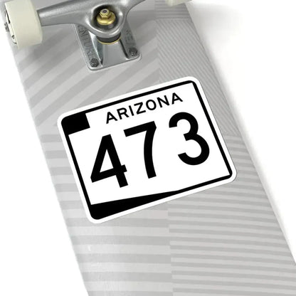 Arizona 473 (Arizona) (Road Sign) STICKER Vinyl Kiss-Cut Decal - The Sticker Space