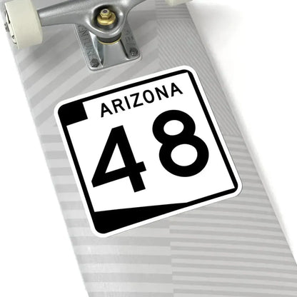 Arizona 48 (Arizona) (Road Sign) STICKER Vinyl Kiss-Cut Decal - The Sticker Space