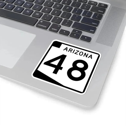 Arizona 48 (Arizona) (Road Sign) STICKER Vinyl Kiss-Cut Decal - The Sticker Space