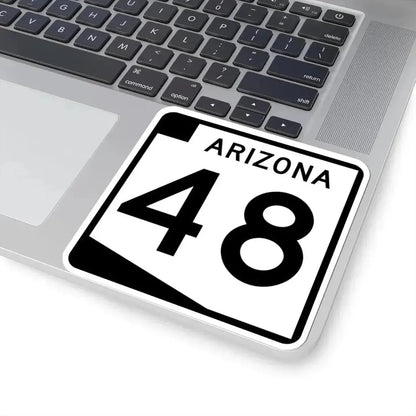 Arizona 48 (Arizona) (Road Sign) STICKER Vinyl Kiss-Cut Decal - The Sticker Space