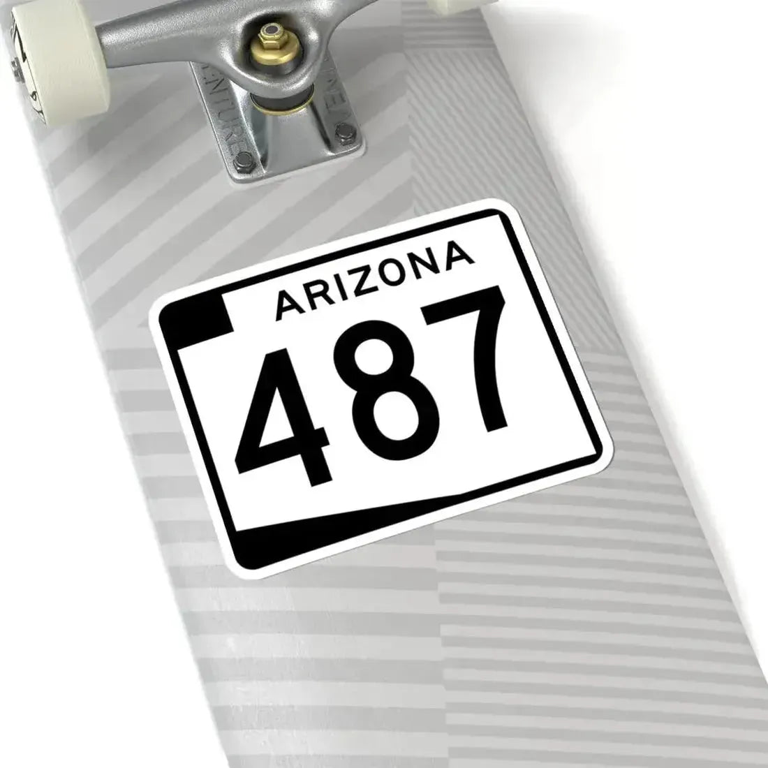 Arizona 487 (Arizona) (Road Sign) STICKER Vinyl Kiss-Cut Decal - The Sticker Space
