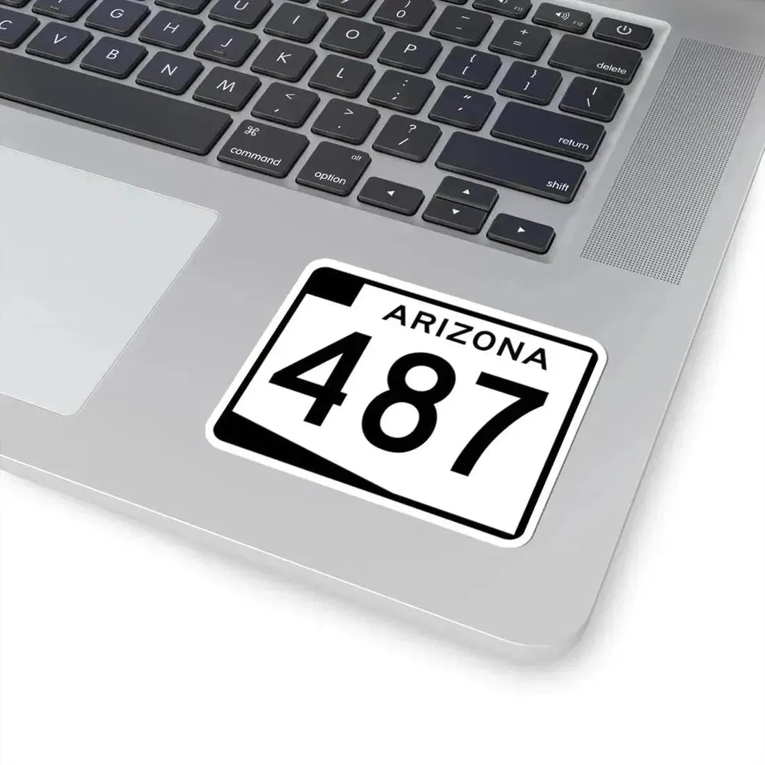 Arizona 487 (Arizona) (Road Sign) STICKER Vinyl Kiss-Cut Decal - The Sticker Space