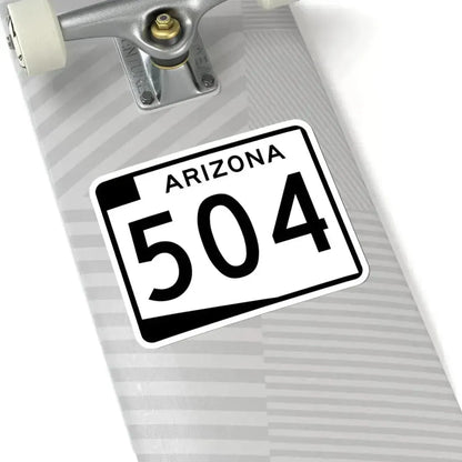 Arizona 504 (Arizona) (Road Sign) STICKER Vinyl Kiss-Cut Decal - The Sticker Space