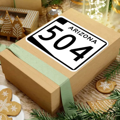 Arizona 504 (Arizona) (Road Sign) STICKER Vinyl Kiss-Cut Decal - The Sticker Space