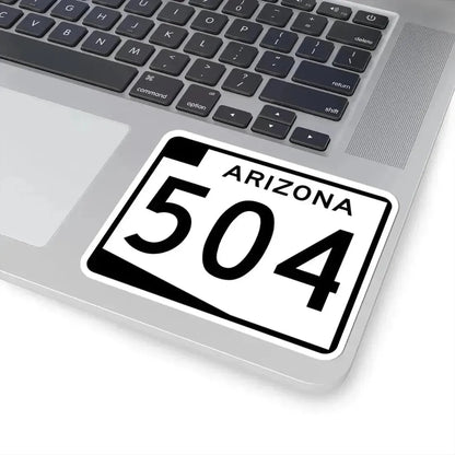 Arizona 504 (Arizona) (Road Sign) STICKER Vinyl Kiss-Cut Decal - The Sticker Space