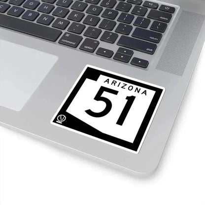 Arizona 51 1978 (Arizona) (Road Sign) STICKER Vinyl Kiss-Cut Decal - The Sticker Space