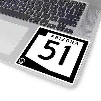 Arizona 51 1978 (Arizona) (Road Sign) STICKER Vinyl Kiss-Cut Decal - The Sticker Space
