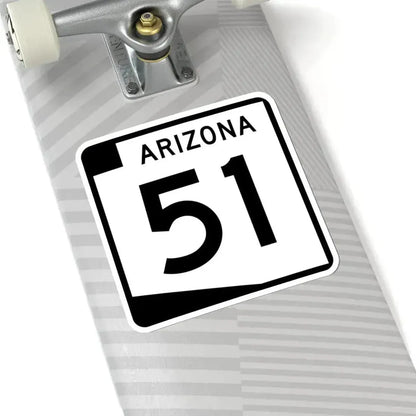 Arizona 51 (Arizona) (Road Sign) STICKER Vinyl Kiss-Cut Decal - The Sticker Space