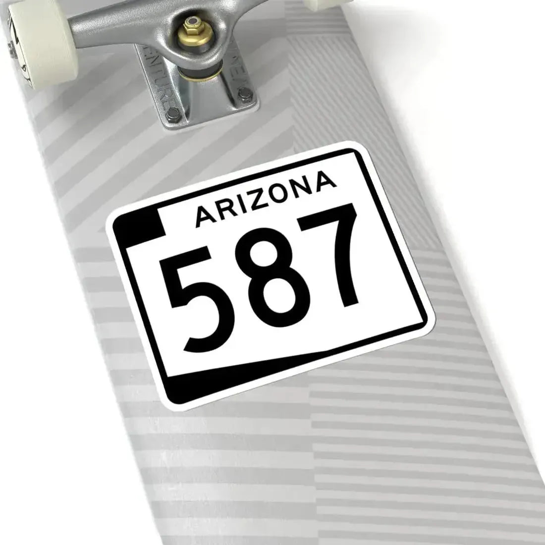 Arizona 587 (Arizona) (Road Sign) STICKER Vinyl Kiss-Cut Decal - The Sticker Space