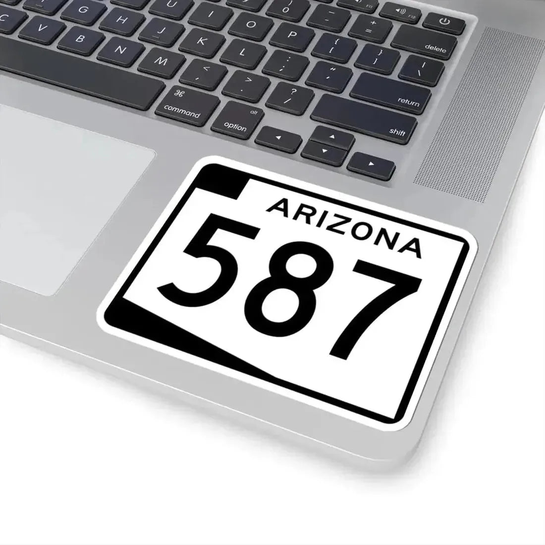 Arizona 587 (Arizona) (Road Sign) STICKER Vinyl Kiss-Cut Decal - The Sticker Space