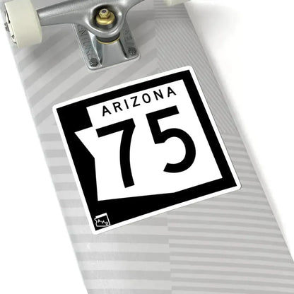 Arizona 75 1973 (Arizona) (Road Sign) STICKER Vinyl Kiss-Cut Decal - The Sticker Space