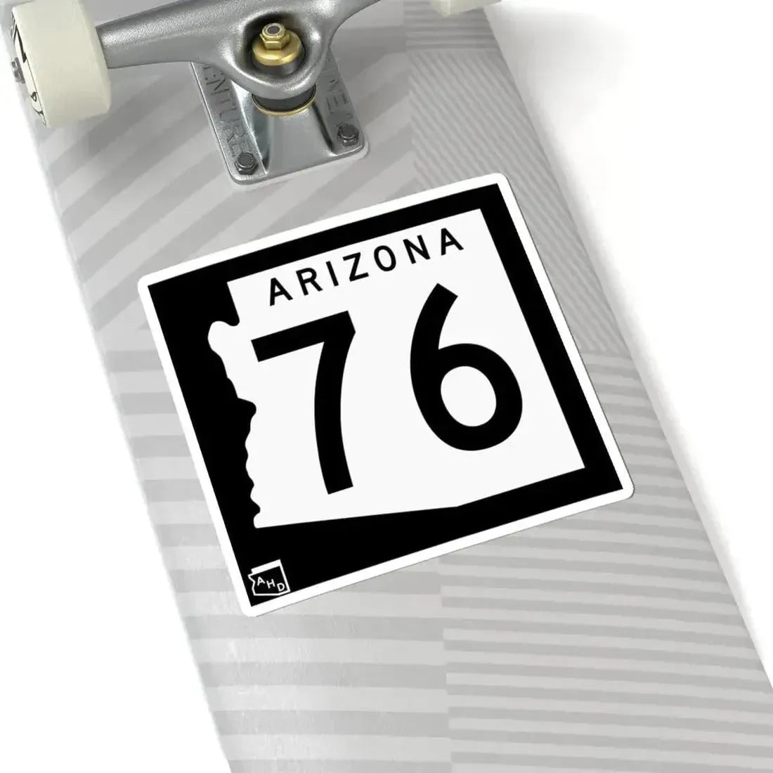 Arizona 76 1963 (Arizona) (Road Sign) STICKER Vinyl Kiss-Cut Decal - The Sticker Space