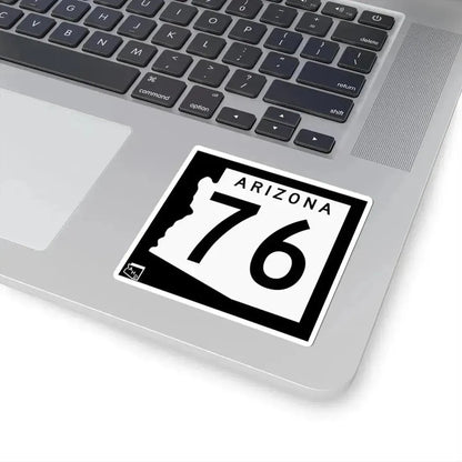 Arizona 76 1963 (Arizona) (Road Sign) STICKER Vinyl Kiss-Cut Decal - The Sticker Space