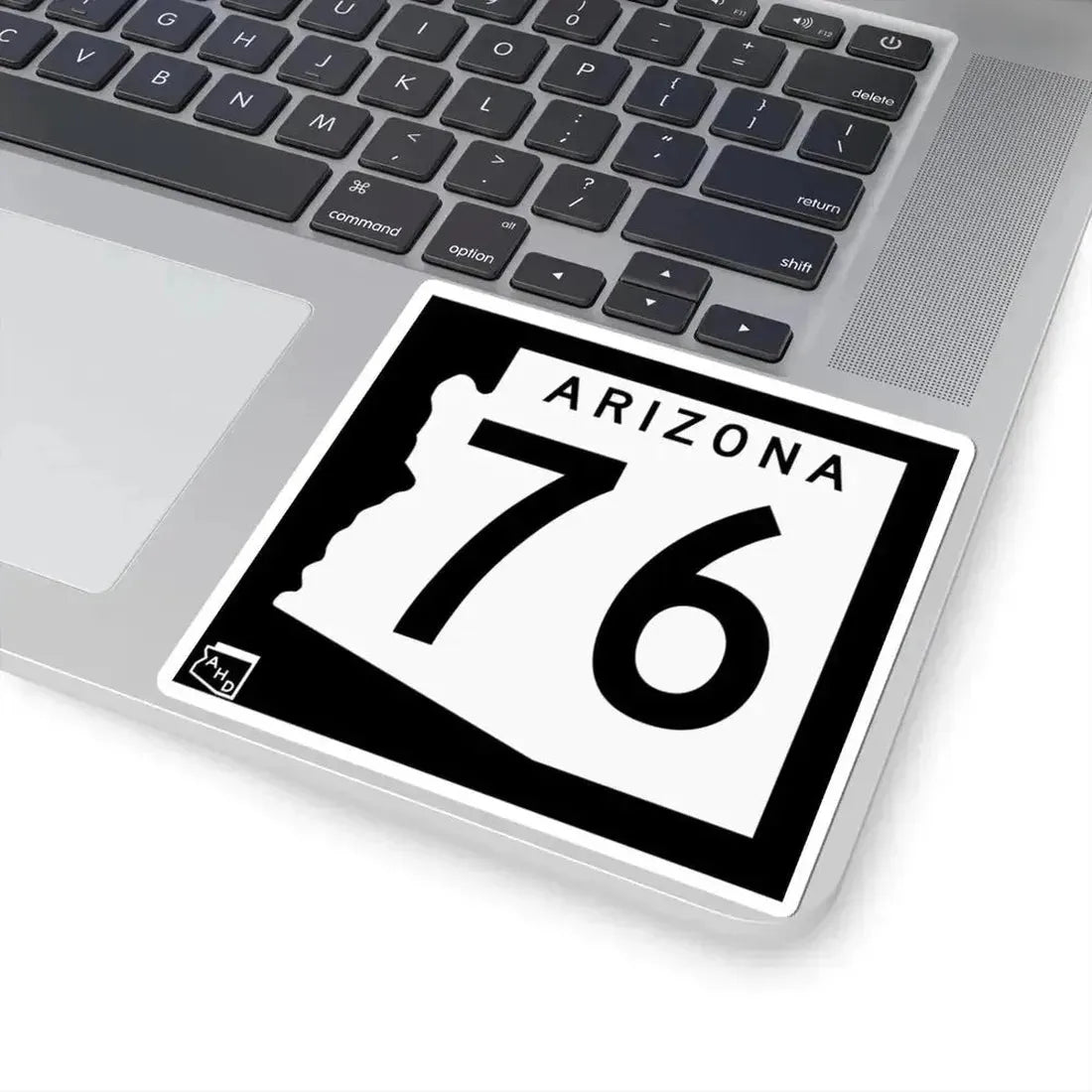 Arizona 76 1963 (Arizona) (Road Sign) STICKER Vinyl Kiss-Cut Decal - The Sticker Space