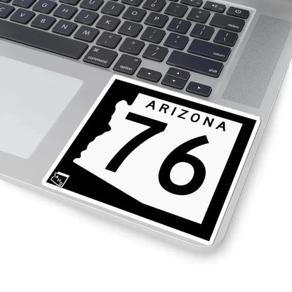 Arizona 76 1963 (Arizona) (Road Sign) STICKER Vinyl Kiss-Cut Decal - The Sticker Space