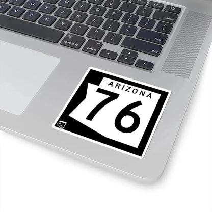 Arizona 76 1973 (Arizona) (Road Sign) STICKER Vinyl Kiss-Cut Decal - The Sticker Space