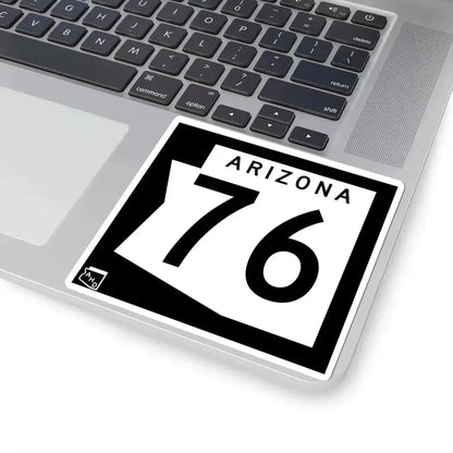 Arizona 76 1973 (Arizona) (Road Sign) STICKER Vinyl Kiss-Cut Decal - The Sticker Space