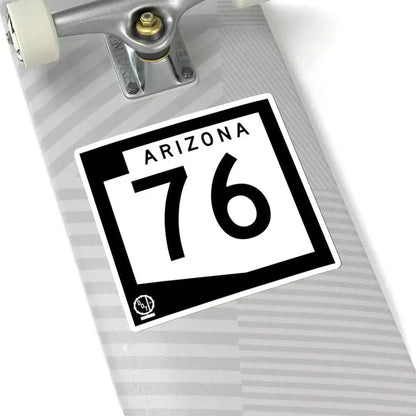 Arizona 76 1978 (Arizona) (Road Sign) STICKER Vinyl Kiss-Cut Decal - The Sticker Space