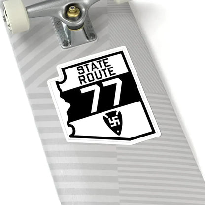 Arizona 77 1927 (Arizona) (Road Sign) STICKER Vinyl Kiss-Cut Decal - The Sticker Space