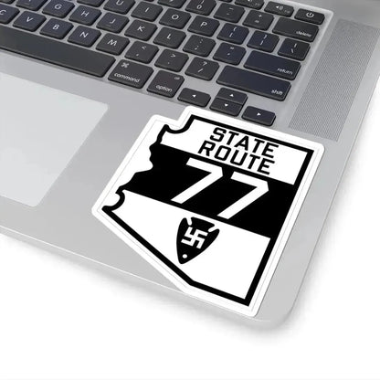 Arizona 77 1927 (Arizona) (Road Sign) STICKER Vinyl Kiss-Cut Decal - The Sticker Space