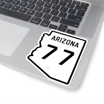 Arizona 77 1941 (Arizona) (Road Sign) STICKER Vinyl Kiss-Cut Decal - The Sticker Space