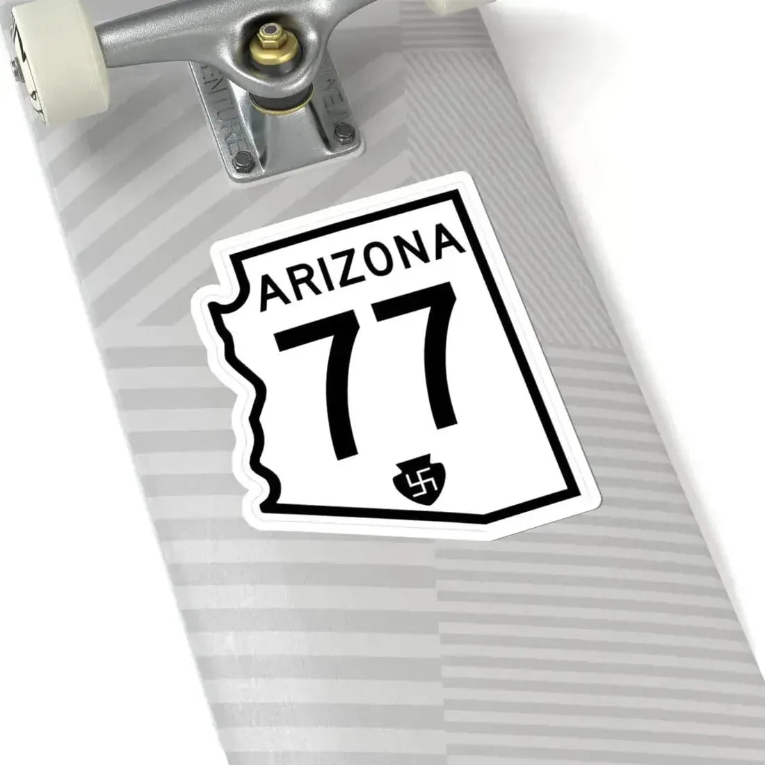 Arizona 77 1956 (Arizona) (Road Sign) STICKER Vinyl Kiss-Cut Decal - The Sticker Space