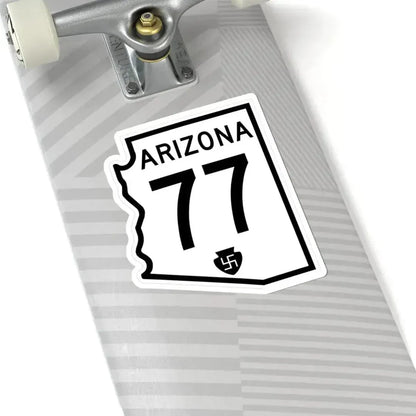 Arizona 77 1956 (Arizona) (Road Sign) STICKER Vinyl Kiss-Cut Decal - The Sticker Space
