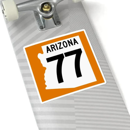 Arizona 77 1960 north (Arizona) (Road Sign) STICKER Vinyl Kiss-Cut Decal - The Sticker Space