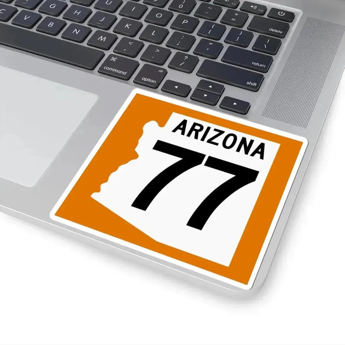Arizona 77 1960 north (Arizona) (Road Sign) STICKER Vinyl Kiss-Cut Decal - The Sticker Space