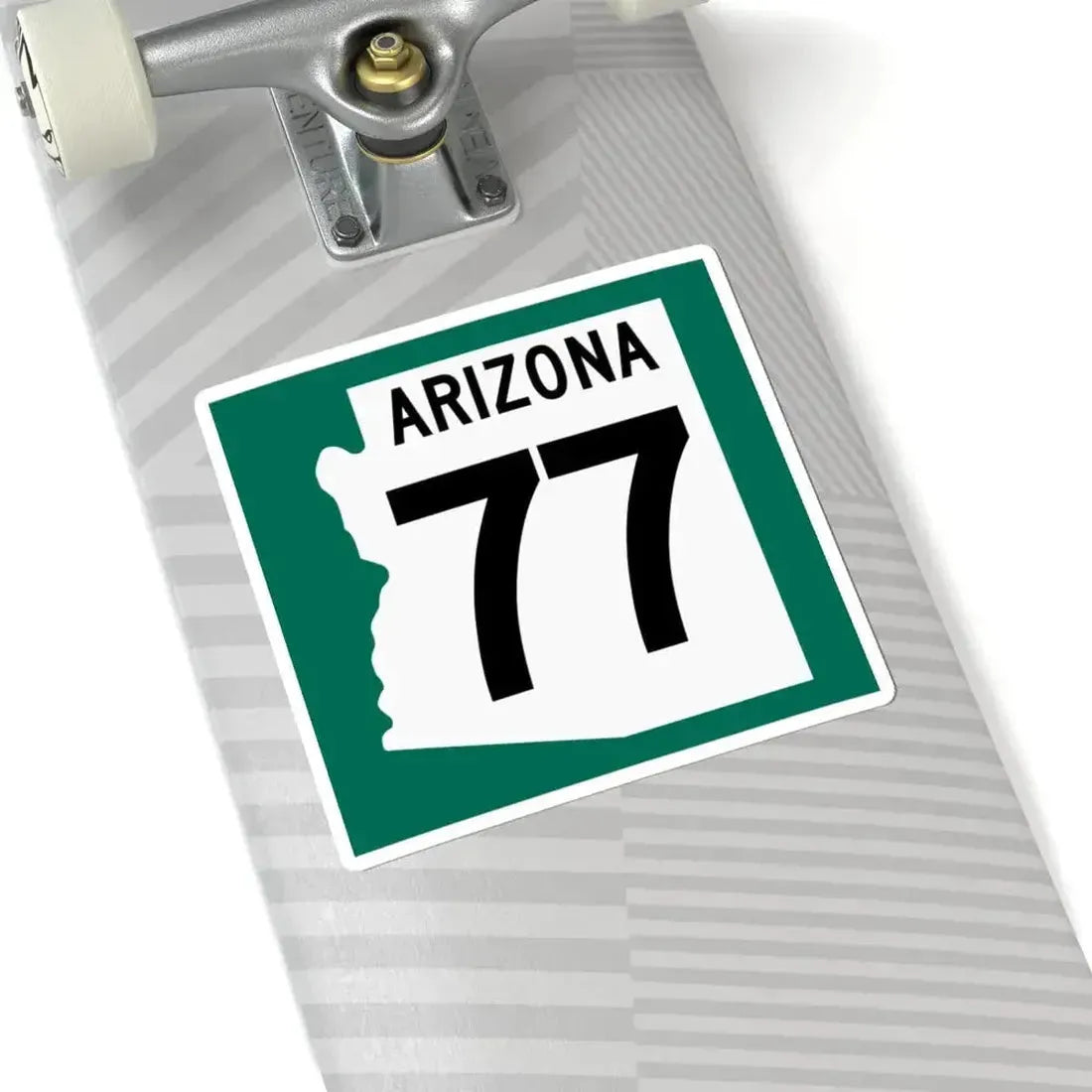 Arizona 77 1960 south (Arizona) (Road Sign) STICKER Vinyl Kiss-Cut Decal - The Sticker Space