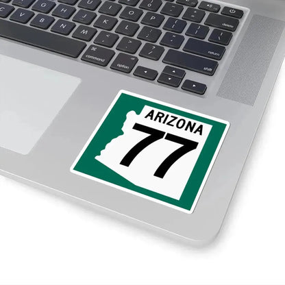 Arizona 77 1960 south (Arizona) (Road Sign) STICKER Vinyl Kiss-Cut Decal - The Sticker Space