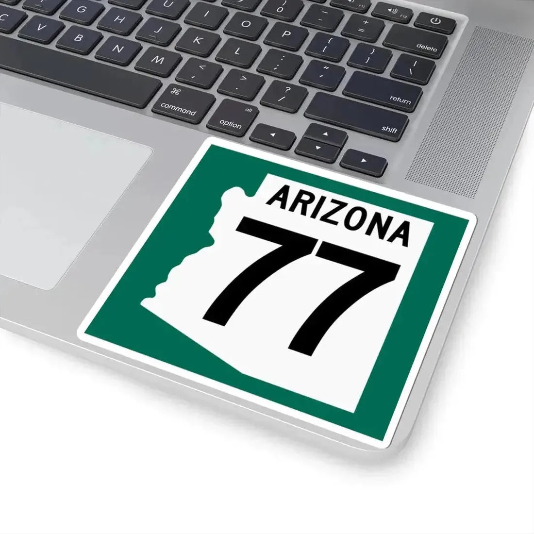 Arizona 77 1960 south (Arizona) (Road Sign) STICKER Vinyl Kiss-Cut Decal - The Sticker Space