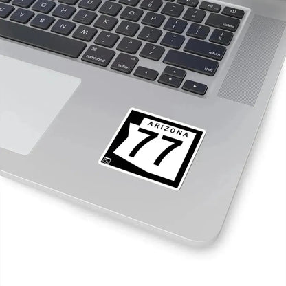Arizona 77 1973 (Arizona) (Road Sign) STICKER Vinyl Kiss-Cut Decal - The Sticker Space