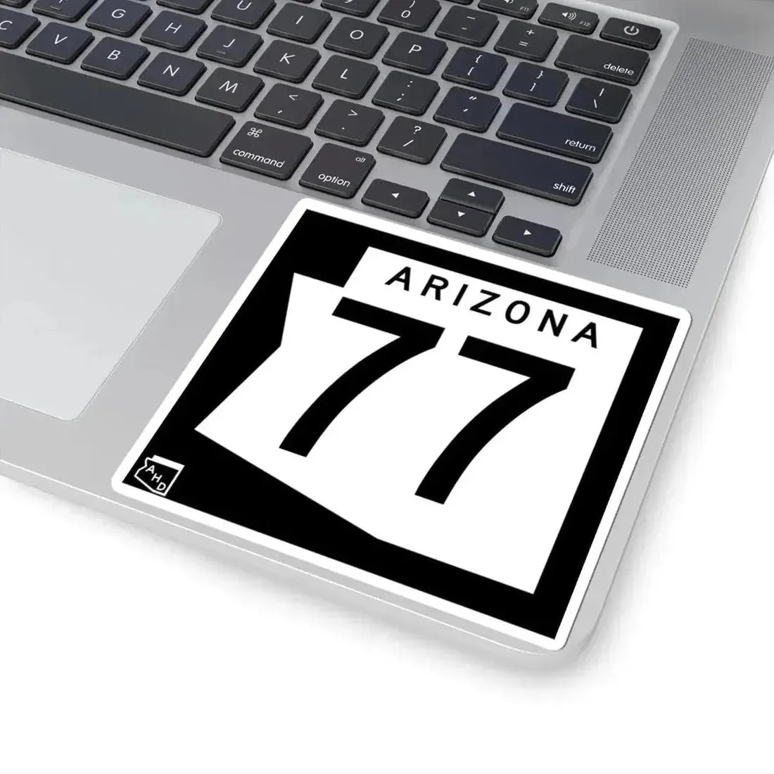Arizona 77 1973 (Arizona) (Road Sign) STICKER Vinyl Kiss-Cut Decal - The Sticker Space