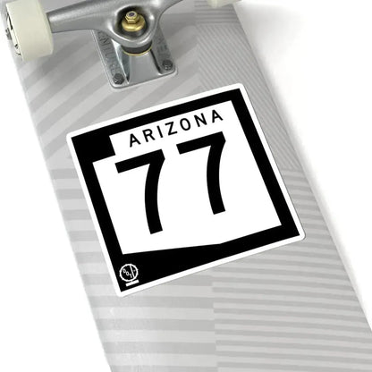 Arizona 77 1978 (Arizona) (Road Sign) STICKER Vinyl Kiss-Cut Decal - The Sticker Space