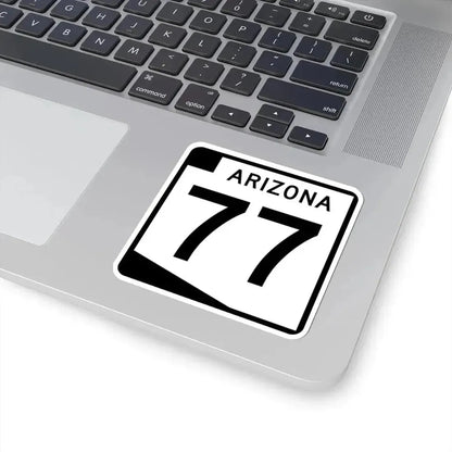 Arizona 77 (Arizona) (Road Sign) STICKER Vinyl Kiss-Cut Decal - The Sticker Space