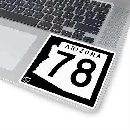 Arizona 78 1963 (Arizona) (Road Sign) STICKER Vinyl Kiss-Cut Decal - The Sticker Space