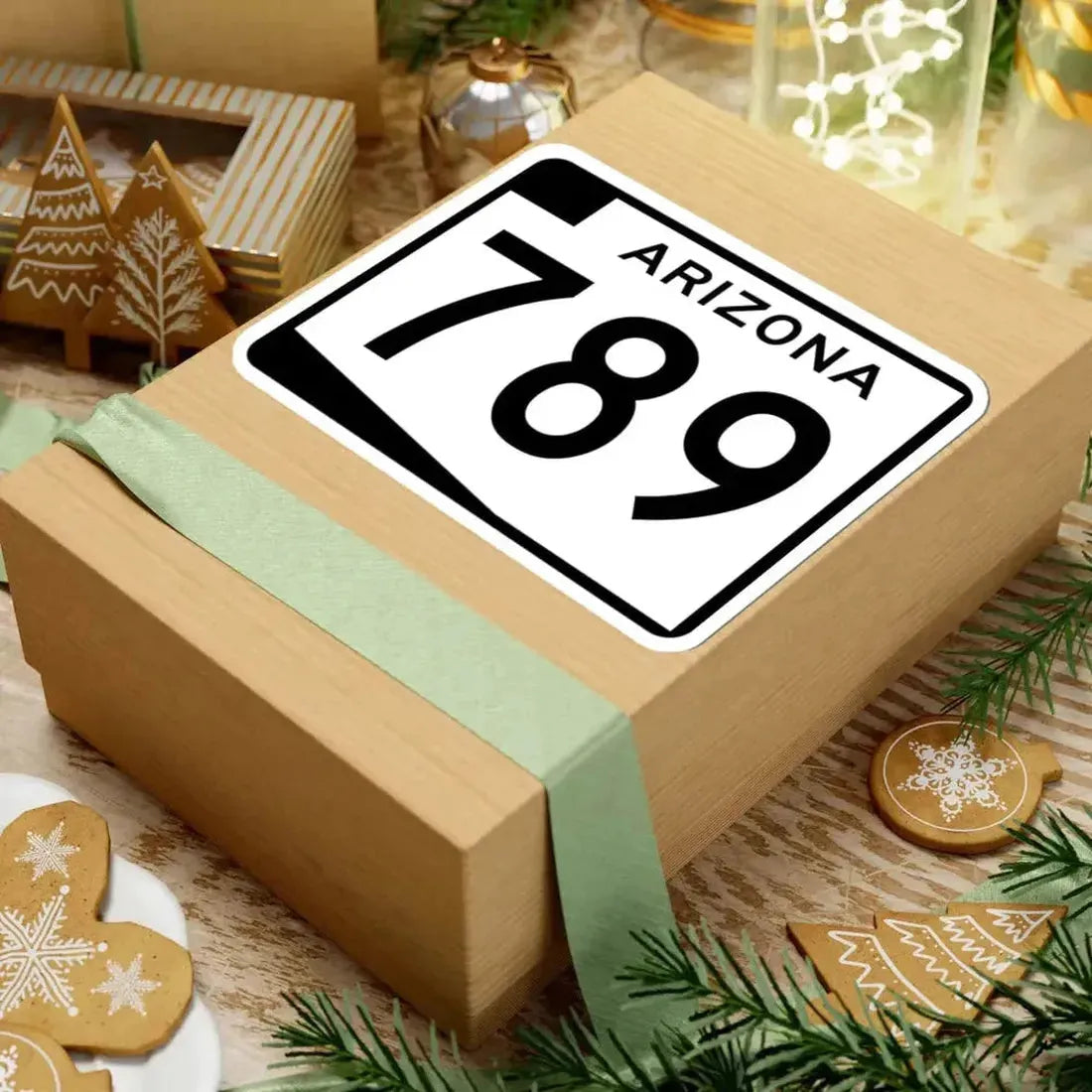 Arizona 789 (Arizona) (Road Sign) STICKER Vinyl Kiss-Cut Decal - The Sticker Space