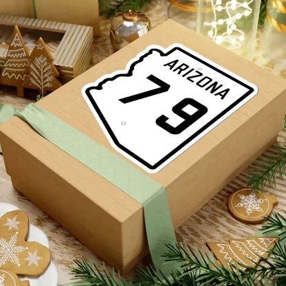 Arizona 79 1941 (Arizona) (Road Sign) STICKER Vinyl Kiss-Cut Decal - The Sticker Space